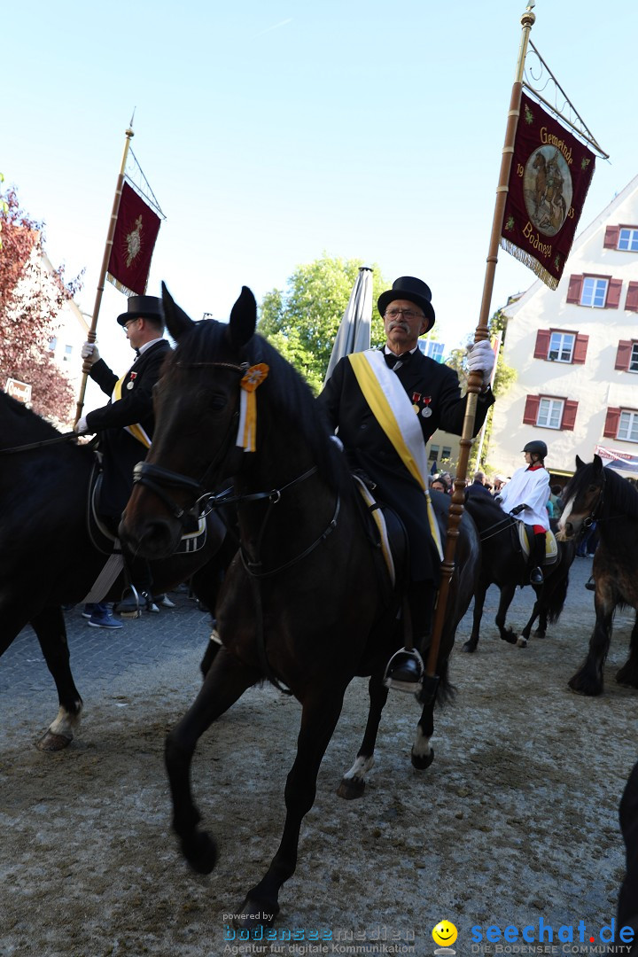 Blutritt - Reiterprozession - Heilig-Blut-Reliquie: Weingarten, 10.05.2024