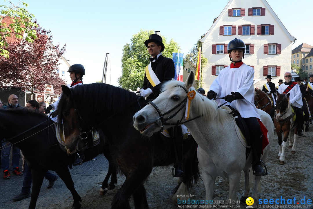 Blutritt - Reiterprozession - Heilig-Blut-Reliquie: Weingarten, 10.05.2024