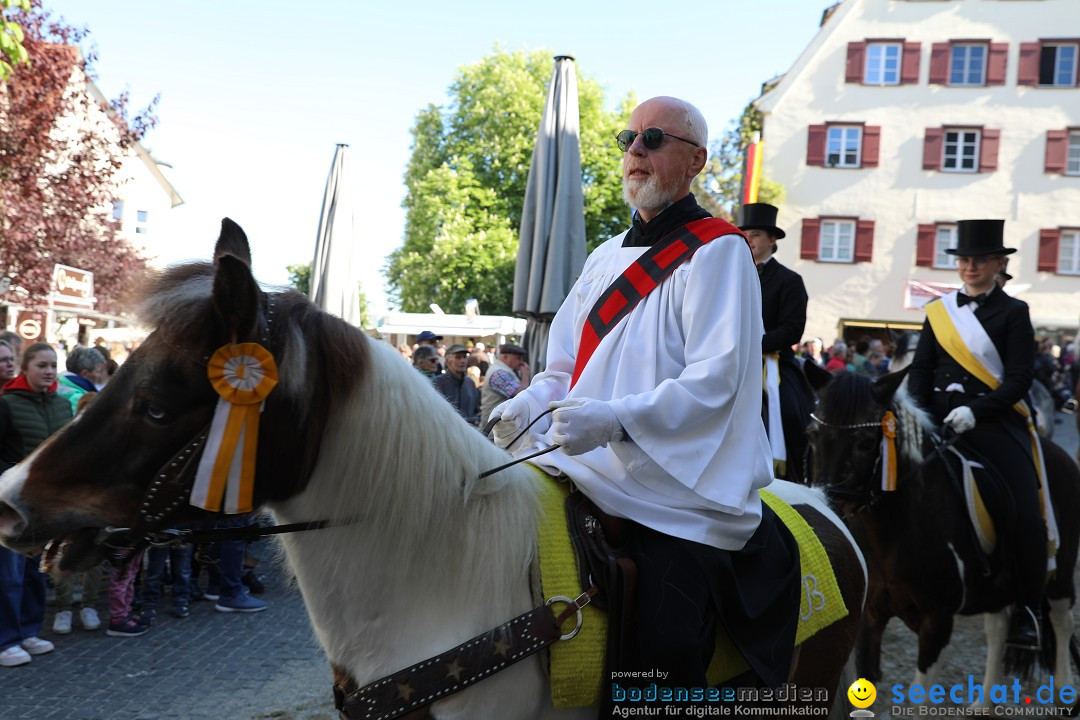 Blutritt - Reiterprozession - Heilig-Blut-Reliquie: Weingarten, 10.05.2024