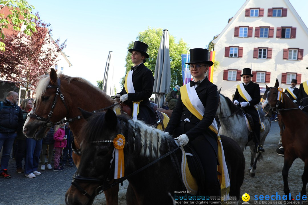 Blutritt - Reiterprozession - Heilig-Blut-Reliquie: Weingarten, 10.05.2024