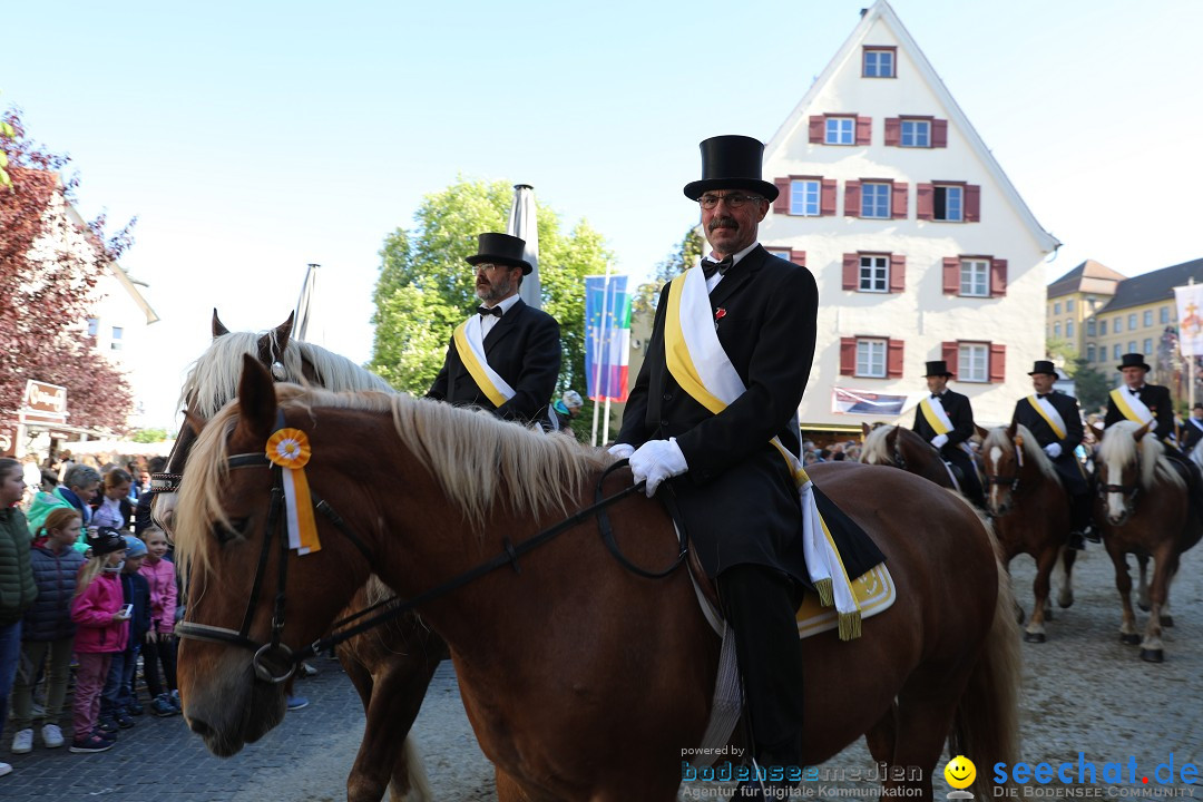 Blutritt - Reiterprozession - Heilig-Blut-Reliquie: Weingarten, 10.05.2024