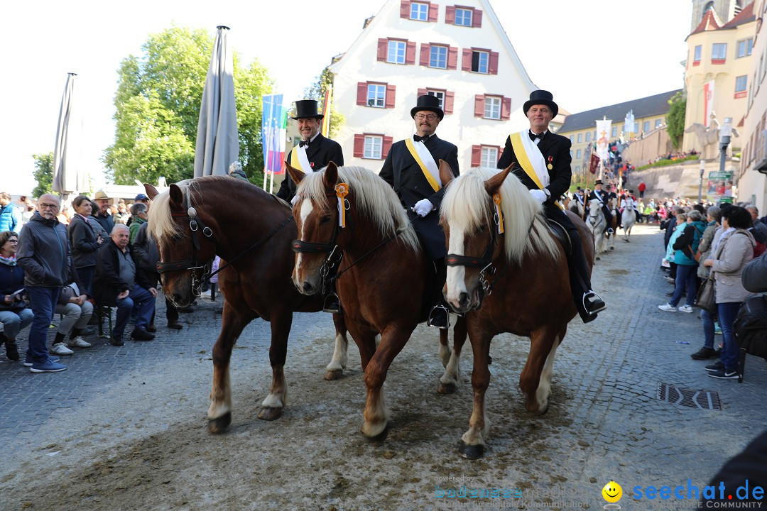 Blutritt - Reiterprozession - Heilig-Blut-Reliquie: Weingarten, 10.05.2024