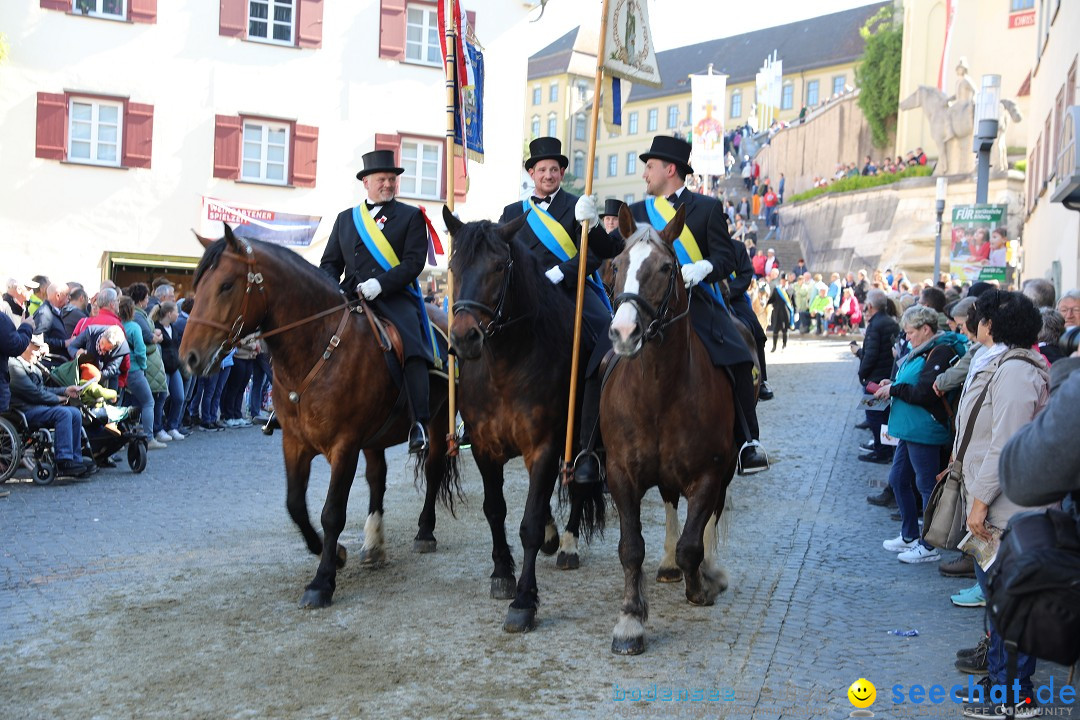 Blutritt - Reiterprozession - Heilig-Blut-Reliquie: Weingarten, 10.05.2024