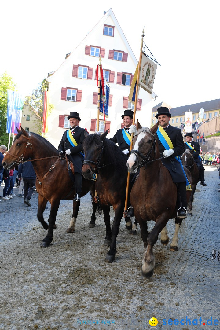 Blutritt - Reiterprozession - Heilig-Blut-Reliquie: Weingarten, 10.05.2024