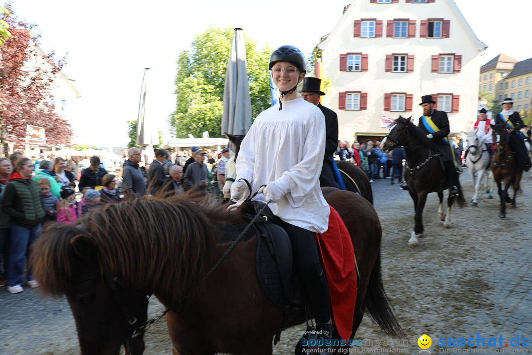 Blutritt - Reiterprozession - Heilig-Blut-Reliquie: Weingarten, 10.05.2024