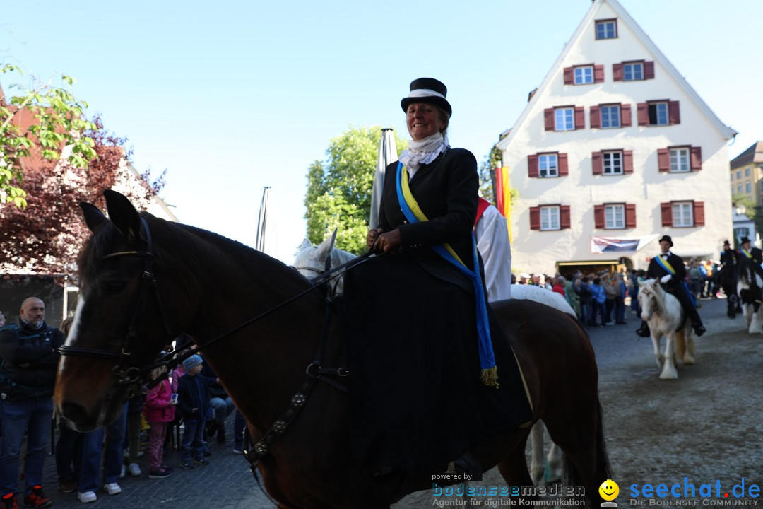 Blutritt - Reiterprozession - Heilig-Blut-Reliquie: Weingarten, 10.05.2024