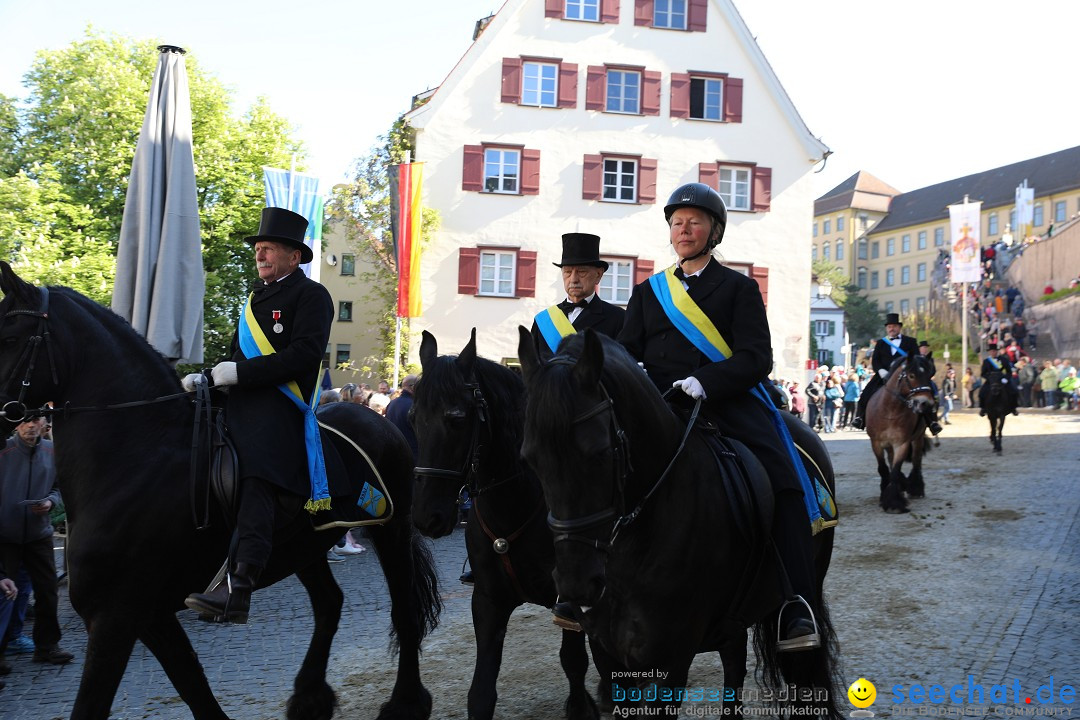 Blutritt - Reiterprozession - Heilig-Blut-Reliquie: Weingarten, 10.05.2024