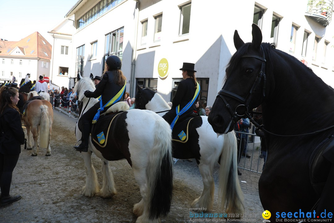 Blutritt - Reiterprozession - Heilig-Blut-Reliquie: Weingarten, 10.05.2024