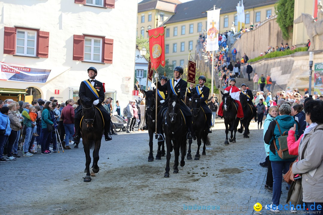 Blutritt - Reiterprozession - Heilig-Blut-Reliquie: Weingarten, 10.05.2024