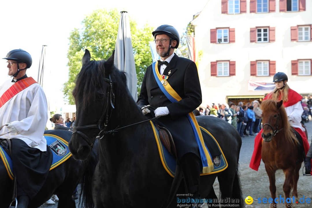 Blutritt - Reiterprozession - Heilig-Blut-Reliquie: Weingarten, 10.05.2024