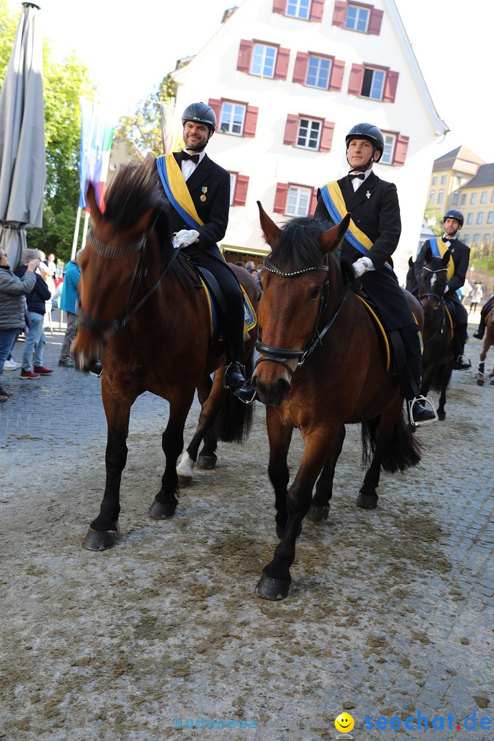 Blutritt - Reiterprozession - Heilig-Blut-Reliquie: Weingarten, 10.05.2024