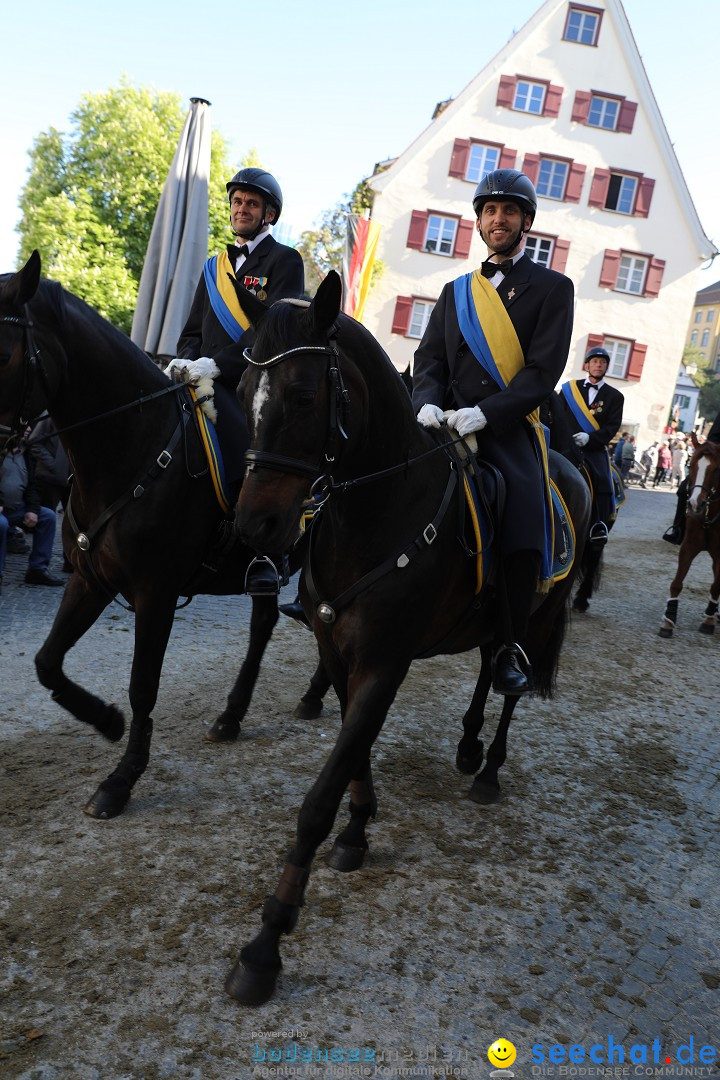 Blutritt - Reiterprozession - Heilig-Blut-Reliquie: Weingarten, 10.05.2024