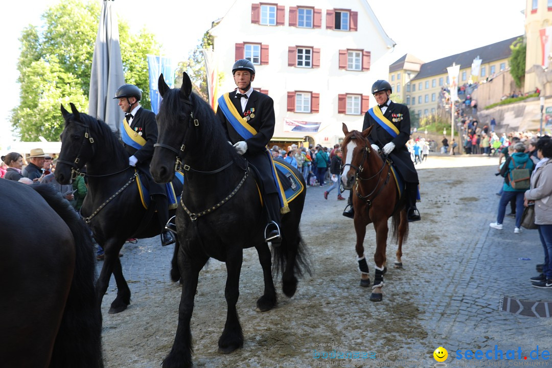 Blutritt - Reiterprozession - Heilig-Blut-Reliquie: Weingarten, 10.05.2024