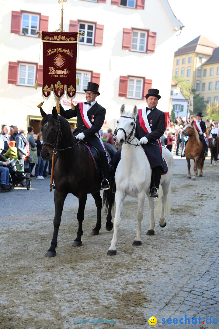 Blutritt - Reiterprozession - Heilig-Blut-Reliquie: Weingarten, 10.05.2024