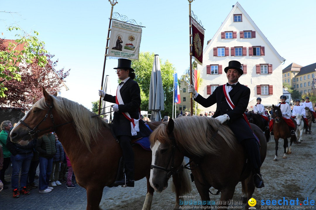 Blutritt - Reiterprozession - Heilig-Blut-Reliquie: Weingarten, 10.05.2024