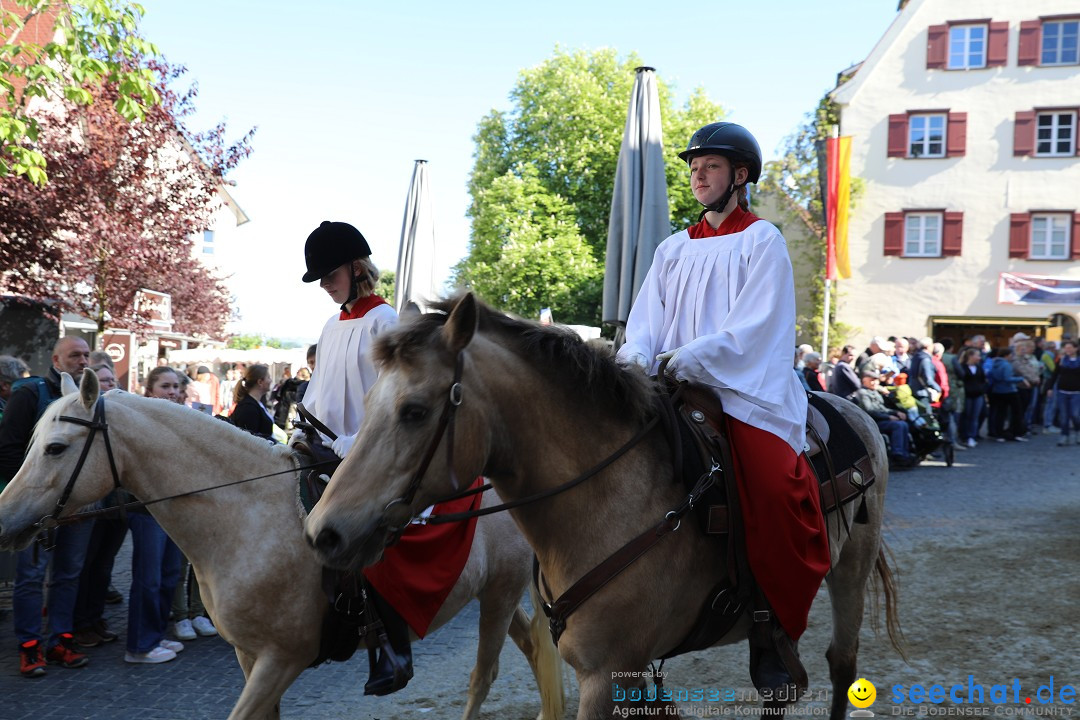 Blutritt - Reiterprozession - Heilig-Blut-Reliquie: Weingarten, 10.05.2024