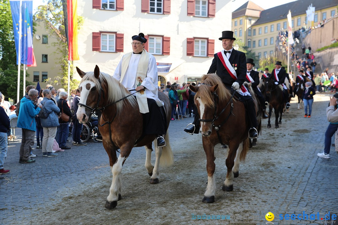 Blutritt - Reiterprozession - Heilig-Blut-Reliquie: Weingarten, 10.05.2024