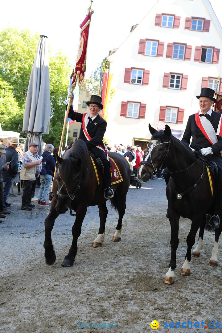 Blutritt - Reiterprozession - Heilig-Blut-Reliquie: Weingarten, 10.05.2024