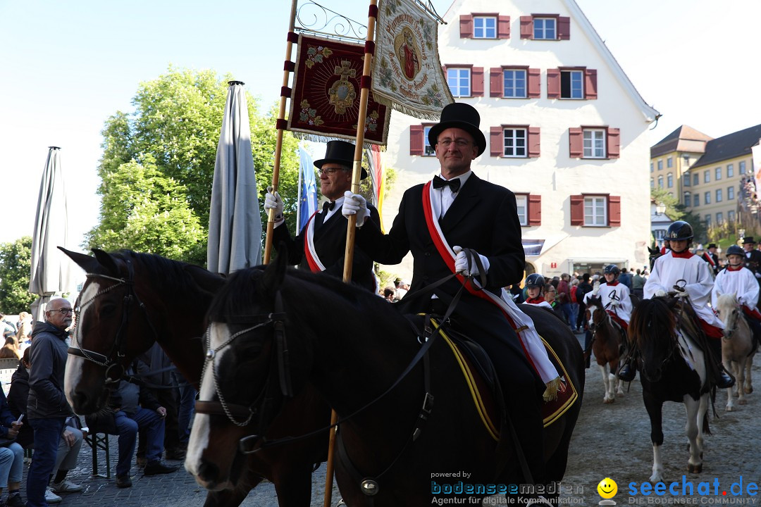 Blutritt - Reiterprozession - Heilig-Blut-Reliquie: Weingarten, 10.05.2024