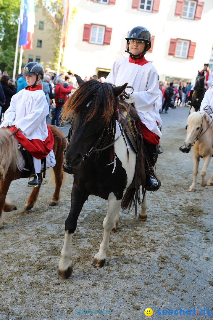 Blutritt - Reiterprozession - Heilig-Blut-Reliquie: Weingarten, 10.05.2024