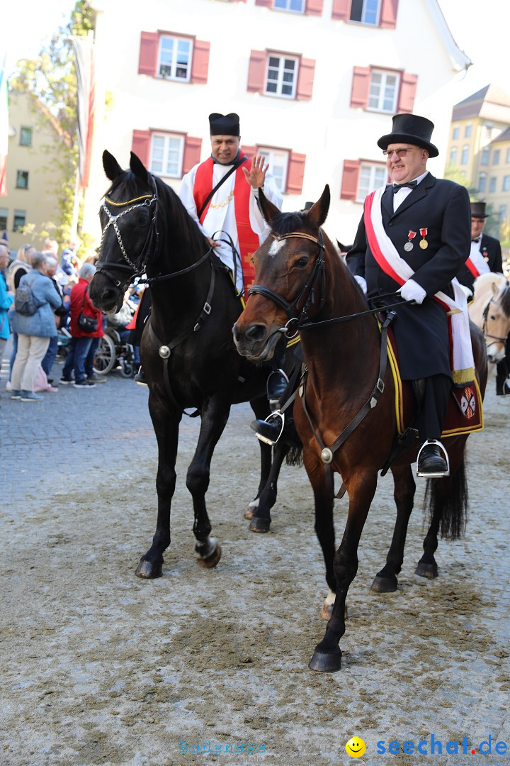 Blutritt - Reiterprozession - Heilig-Blut-Reliquie: Weingarten, 10.05.2024