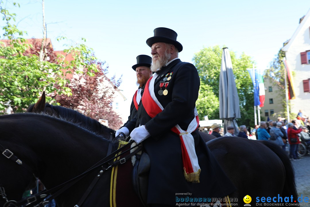 Blutritt - Reiterprozession - Heilig-Blut-Reliquie: Weingarten, 10.05.2024