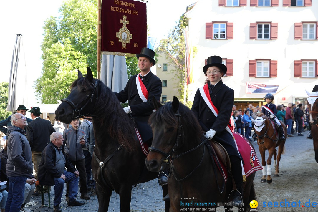 Blutritt - Reiterprozession - Heilig-Blut-Reliquie: Weingarten, 10.05.2024