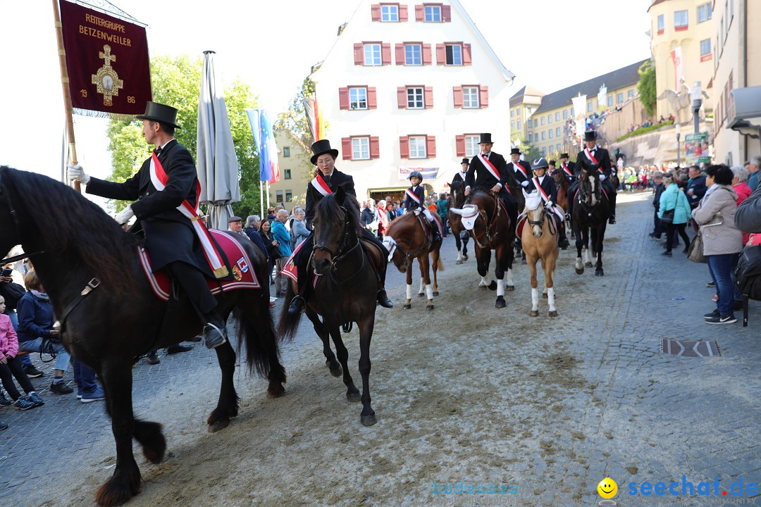 Blutritt - Reiterprozession - Heilig-Blut-Reliquie: Weingarten, 10.05.2024