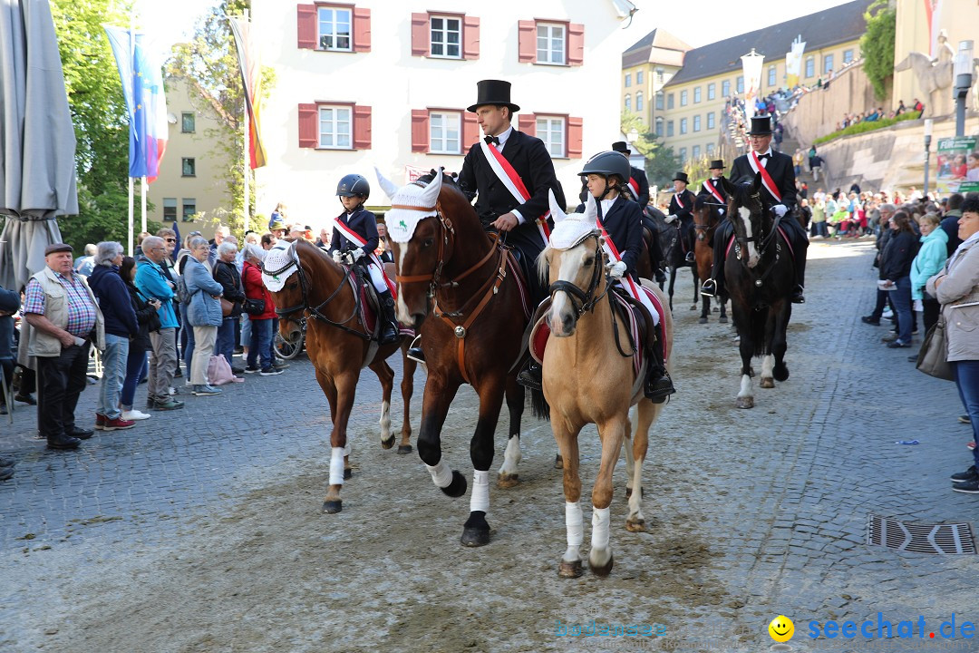 Blutritt - Reiterprozession - Heilig-Blut-Reliquie: Weingarten, 10.05.2024