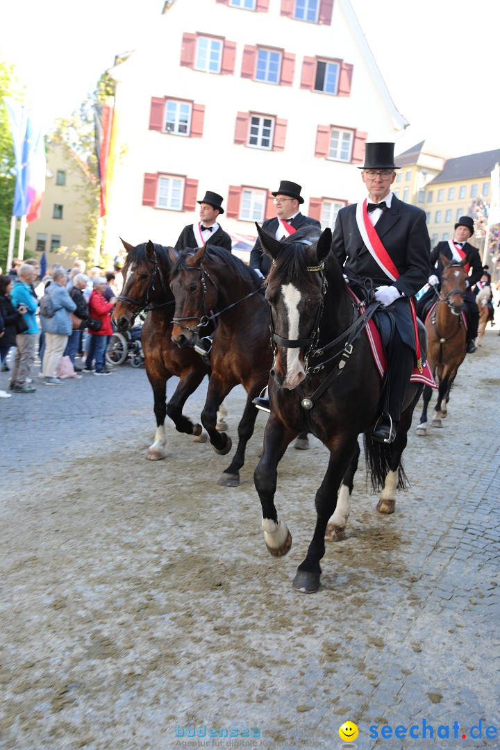 Blutritt - Reiterprozession - Heilig-Blut-Reliquie: Weingarten, 10.05.2024