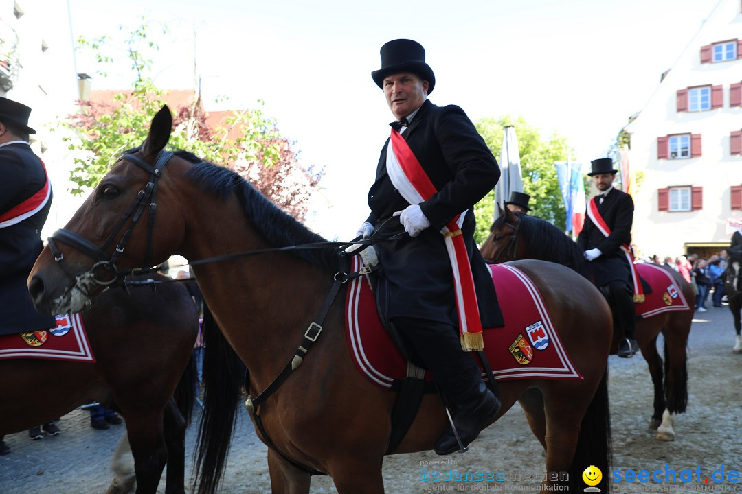 Blutritt - Reiterprozession - Heilig-Blut-Reliquie: Weingarten, 10.05.2024