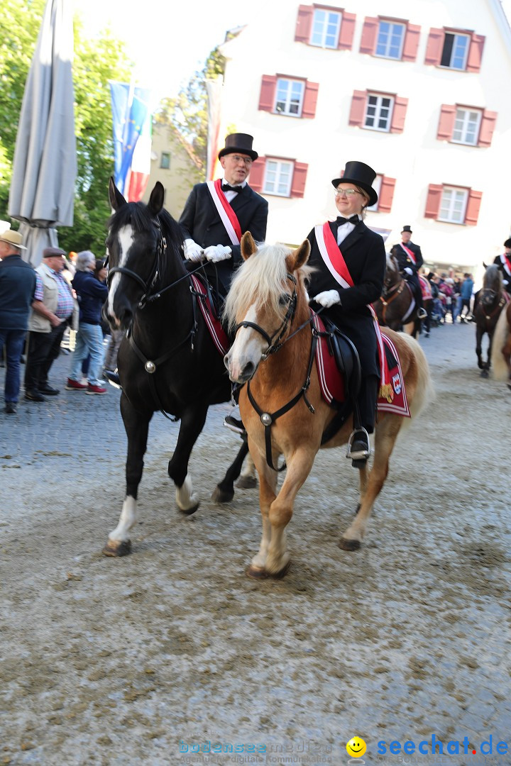 Blutritt - Reiterprozession - Heilig-Blut-Reliquie: Weingarten, 10.05.2024