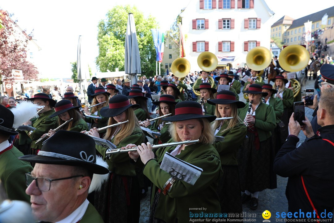 Blutritt - Reiterprozession - Heilig-Blut-Reliquie: Weingarten, 10.05.2024