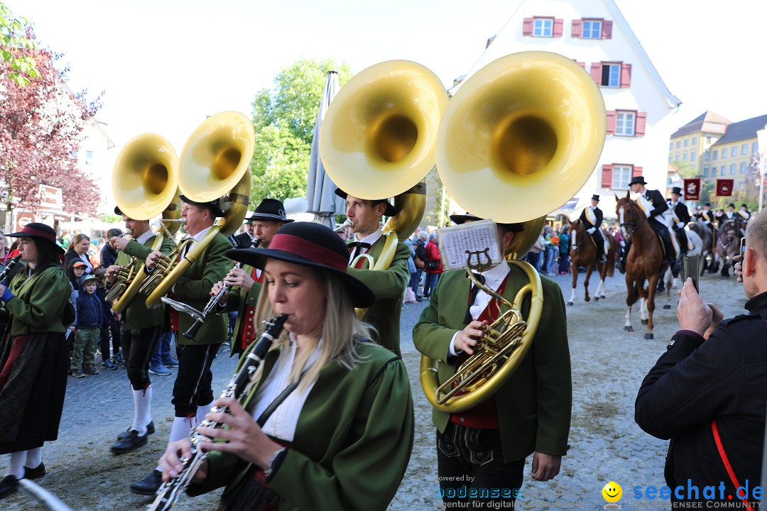 Blutritt - Reiterprozession - Heilig-Blut-Reliquie: Weingarten, 10.05.2024