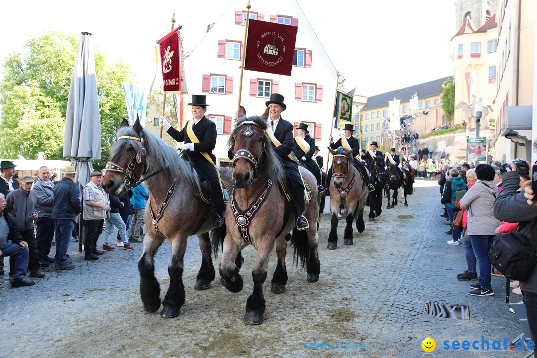 Blutritt - Reiterprozession - Heilig-Blut-Reliquie: Weingarten, 10.05.2024