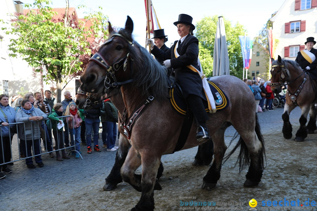 Blutritt - Reiterprozession - Heilig-Blut-Reliquie: Weingarten, 10.05.2024