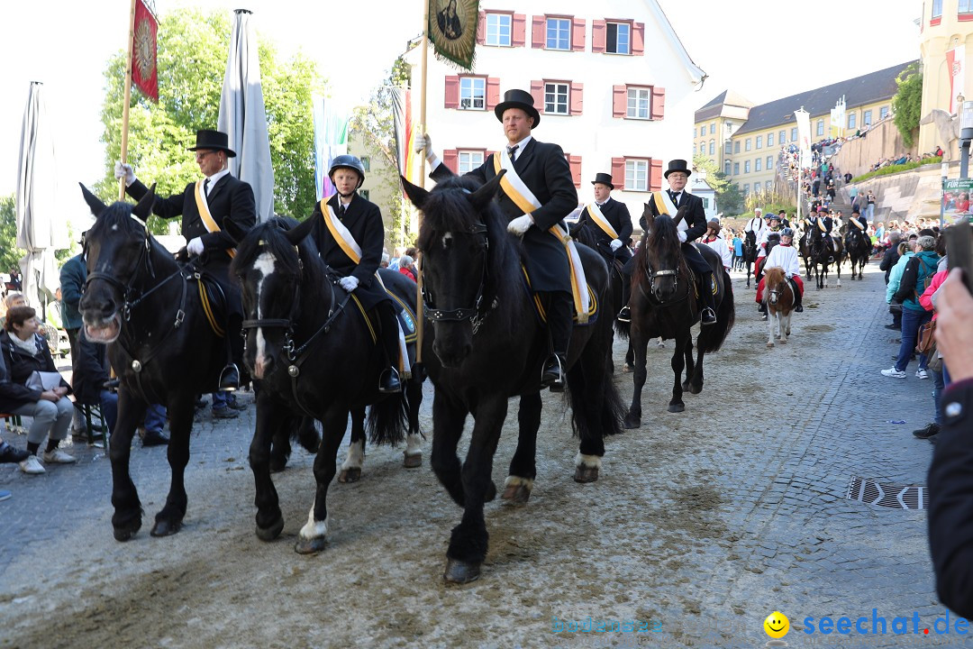 Blutritt - Reiterprozession - Heilig-Blut-Reliquie: Weingarten, 10.05.2024