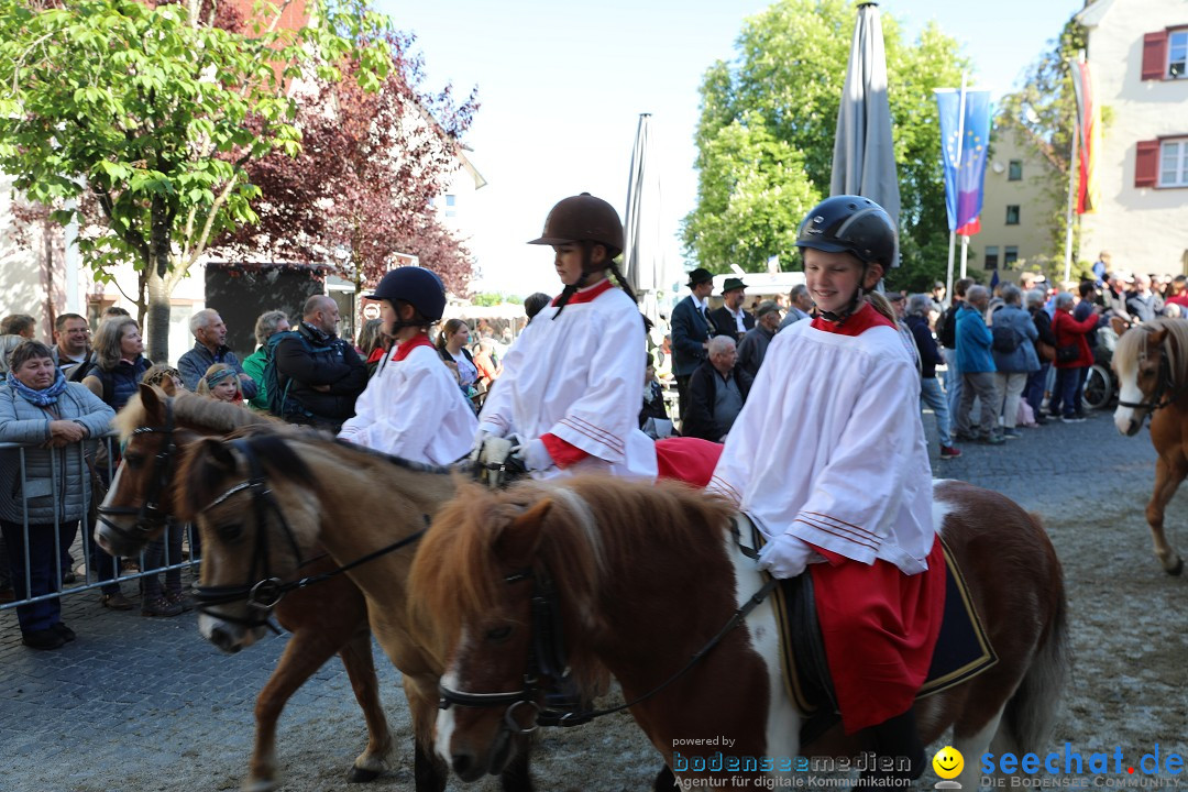 Blutritt - Reiterprozession - Heilig-Blut-Reliquie: Weingarten, 10.05.2024