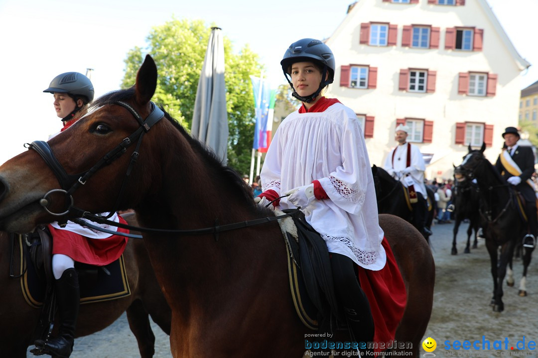 Blutritt - Reiterprozession - Heilig-Blut-Reliquie: Weingarten, 10.05.2024