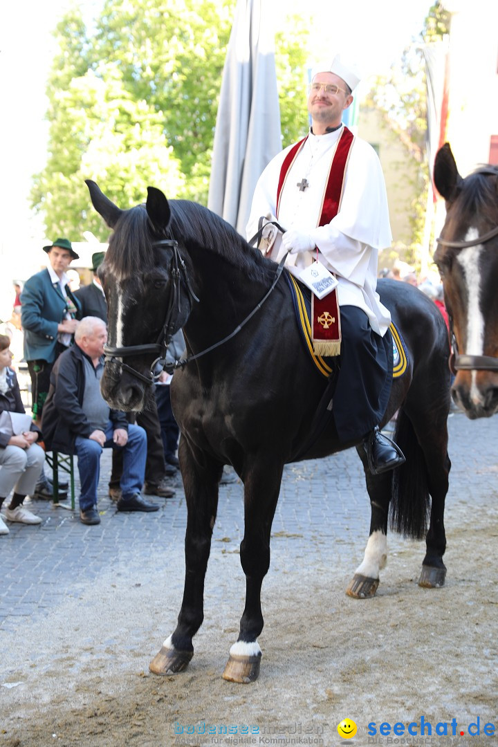 Blutritt - Reiterprozession - Heilig-Blut-Reliquie: Weingarten, 10.05.2024