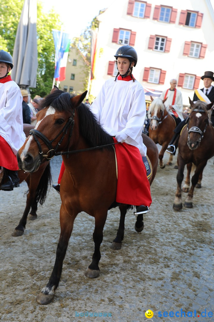 Blutritt - Reiterprozession - Heilig-Blut-Reliquie: Weingarten, 10.05.2024