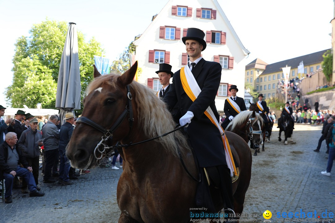 Blutritt - Reiterprozession - Heilig-Blut-Reliquie: Weingarten, 10.05.2024