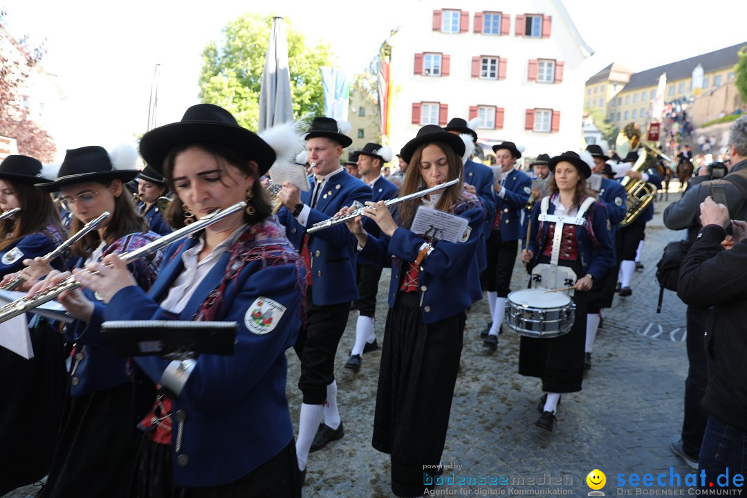 Blutritt - Reiterprozession - Heilig-Blut-Reliquie: Weingarten, 10.05.2024