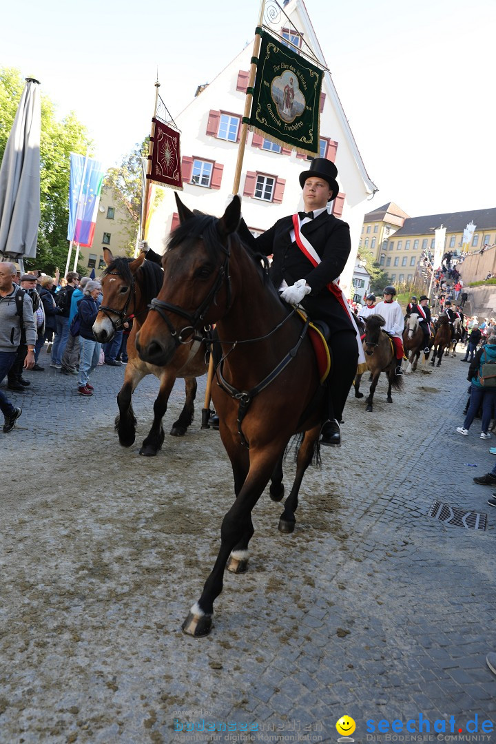 Blutritt - Reiterprozession - Heilig-Blut-Reliquie: Weingarten, 10.05.2024