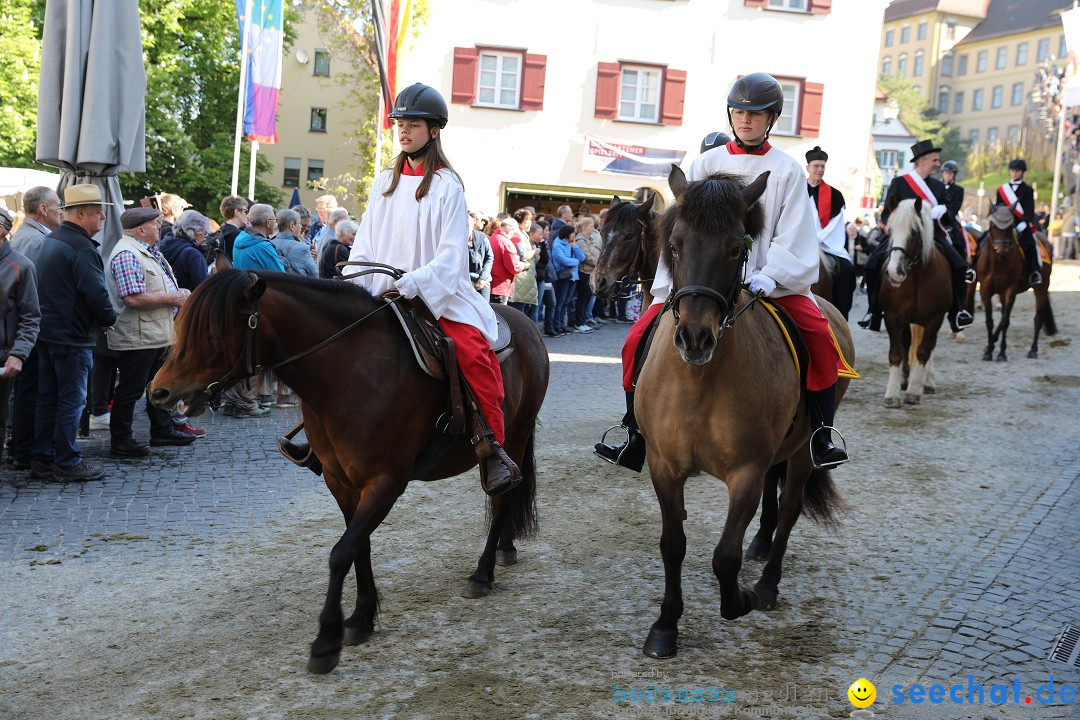 Blutritt - Reiterprozession - Heilig-Blut-Reliquie: Weingarten, 10.05.2024