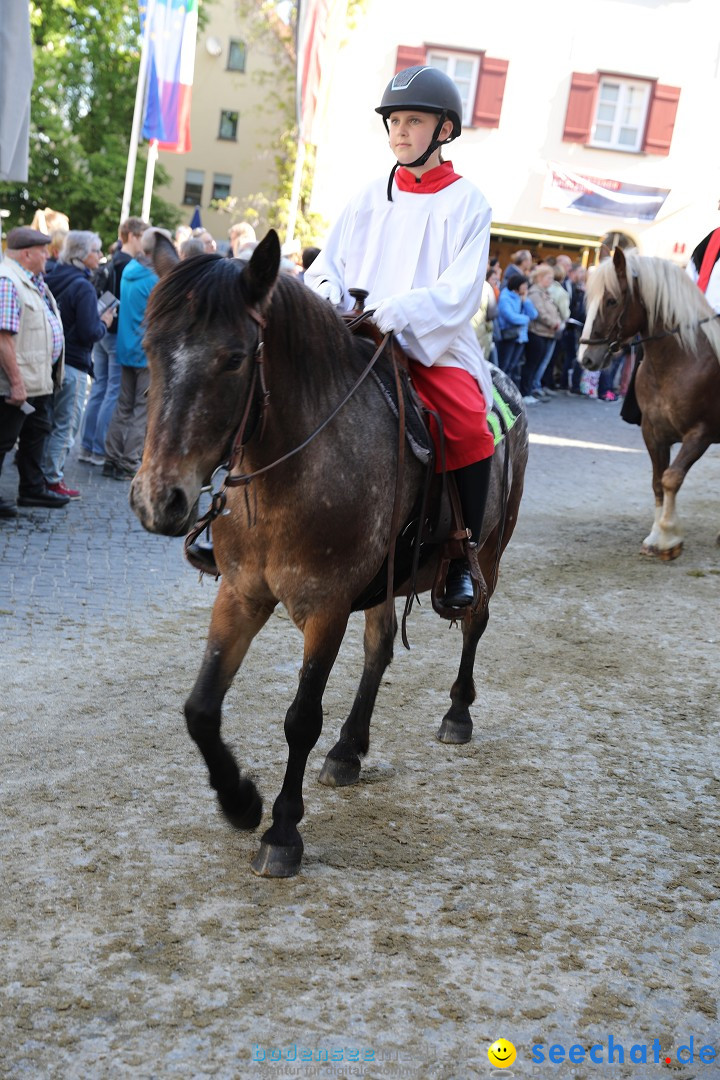 Blutritt - Reiterprozession - Heilig-Blut-Reliquie: Weingarten, 10.05.2024