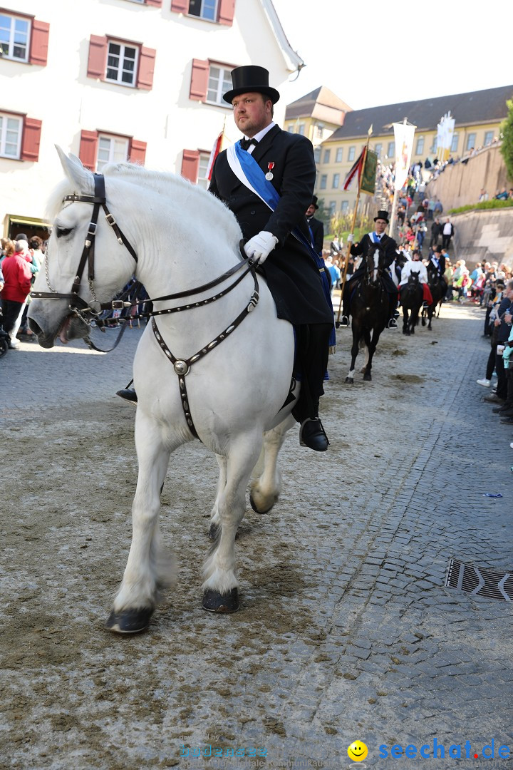 Blutritt - Reiterprozession - Heilig-Blut-Reliquie: Weingarten, 10.05.2024