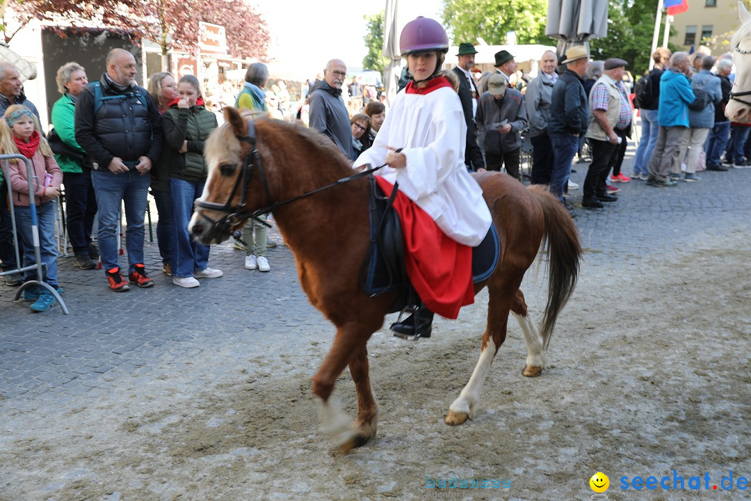 Blutritt - Reiterprozession - Heilig-Blut-Reliquie: Weingarten, 10.05.2024