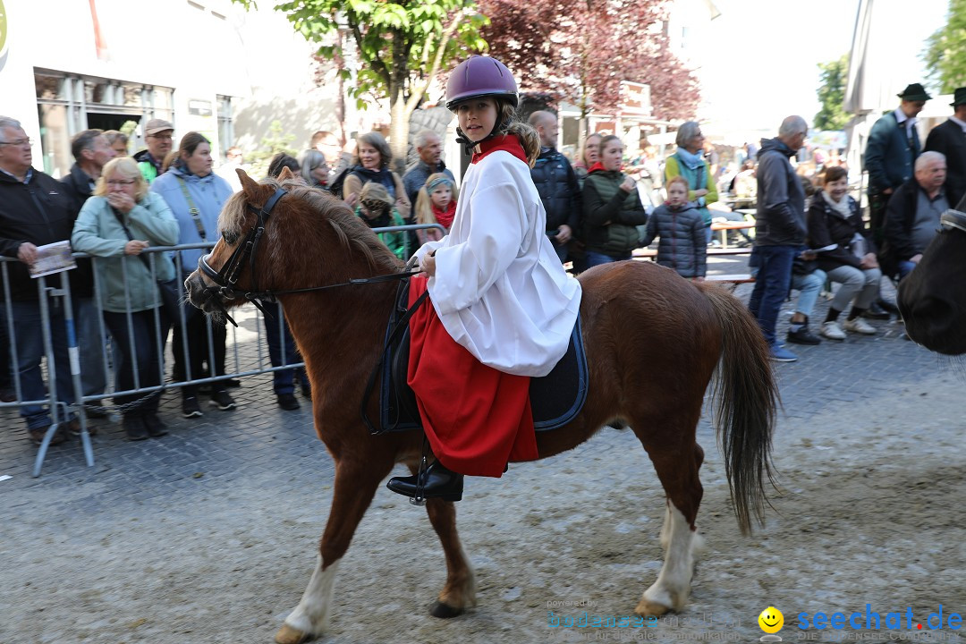 Blutritt - Reiterprozession - Heilig-Blut-Reliquie: Weingarten, 10.05.2024