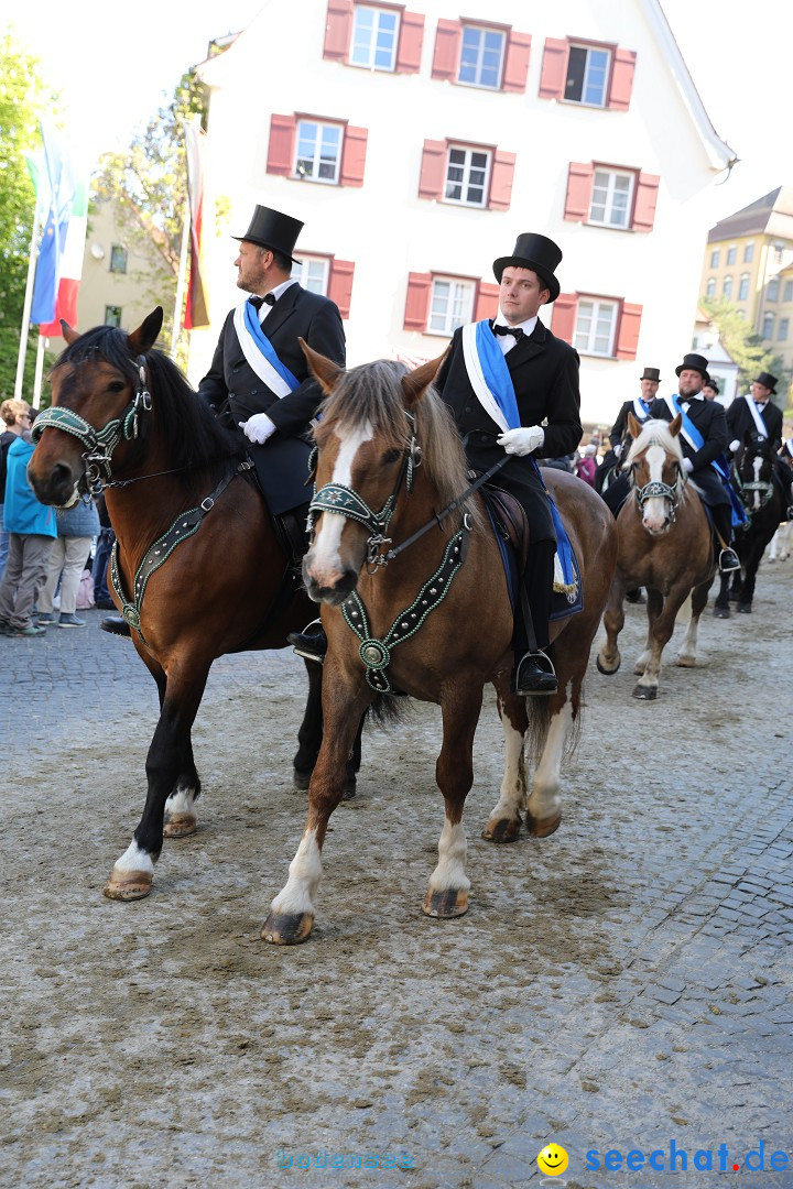 Blutritt - Reiterprozession - Heilig-Blut-Reliquie: Weingarten, 10.05.2024